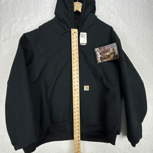 Carhartt Active Jacket Quilt Lined Mens 2XL J140‎ BLK Black NOS NWT - Picture 8 of 14